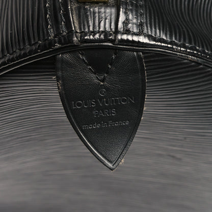 Louis Vuitton Epi Keepall 50 Black 5 of 8