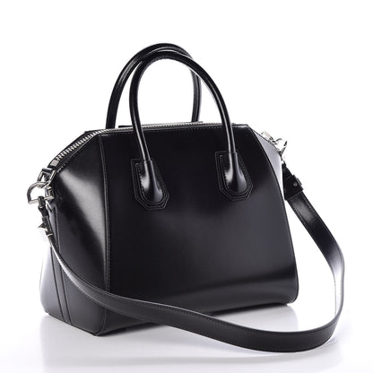Givenchy Shiny Lord Calfskin Small Antigona Black 3 of 9