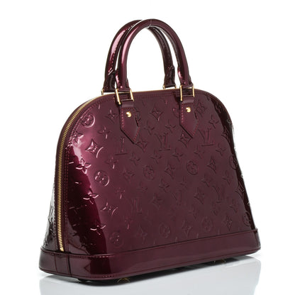 Louis Vuitton Vernis Alma PM Rouge Fauviste 3 of 6