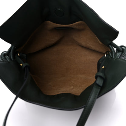 Loewe Calfskin Mini Flamenco Knot Clutch Vintage Khaki 4 of 8