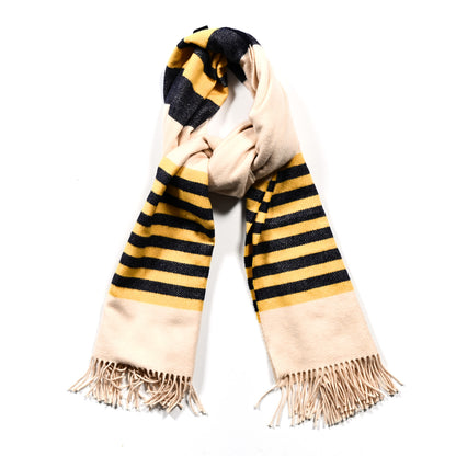 Hermes Cashmere Fringe Scarf 1 of 3