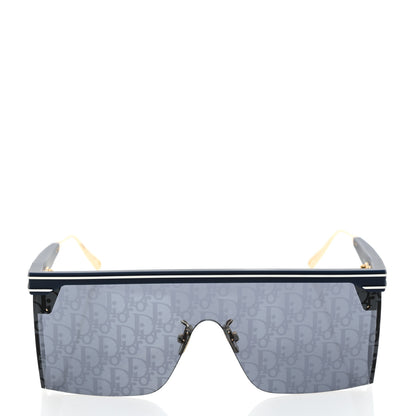 Christian Dior Oblique Diorclub M1U Mask Sunglasses Blue 2 of 9