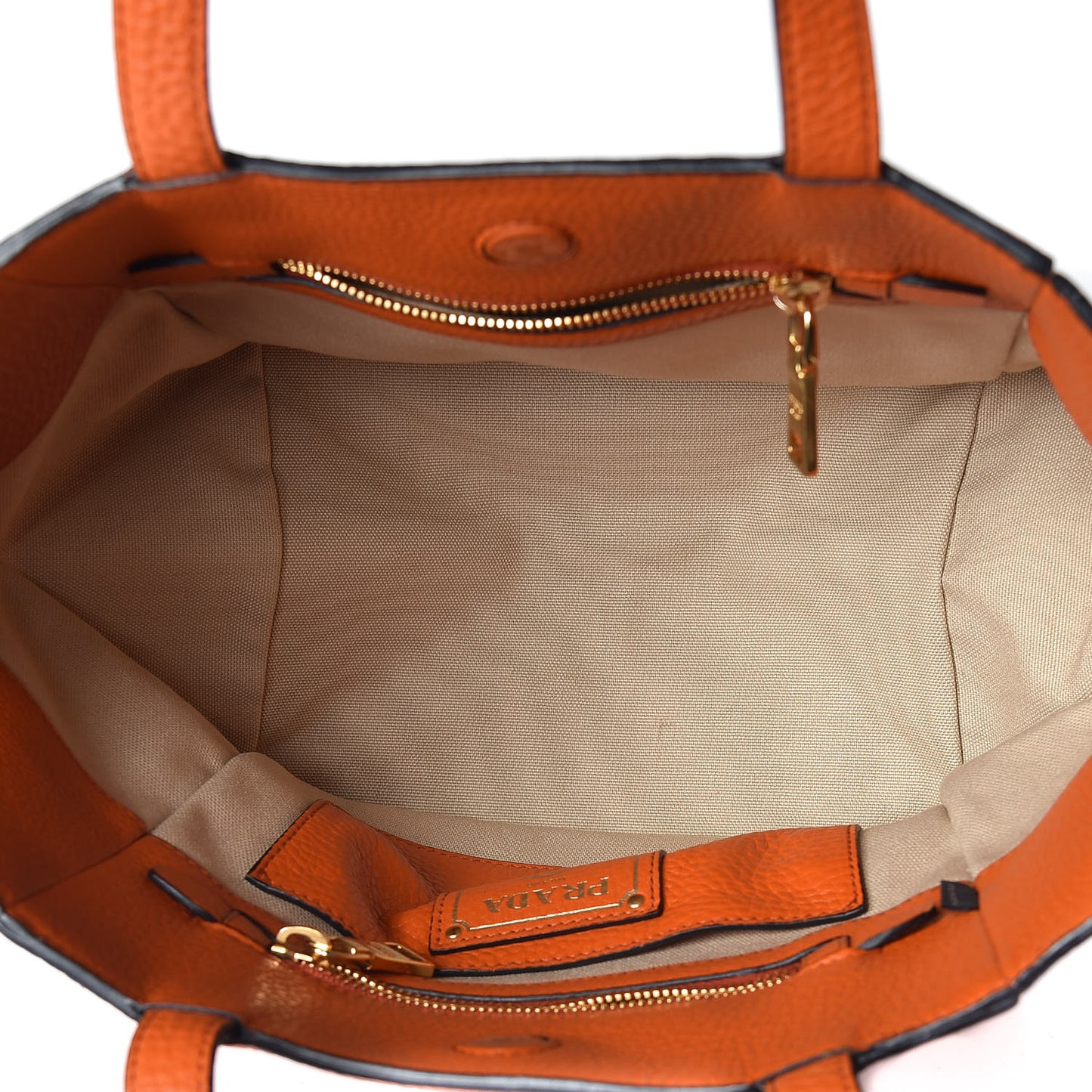Vitello Daino Tote Papaya