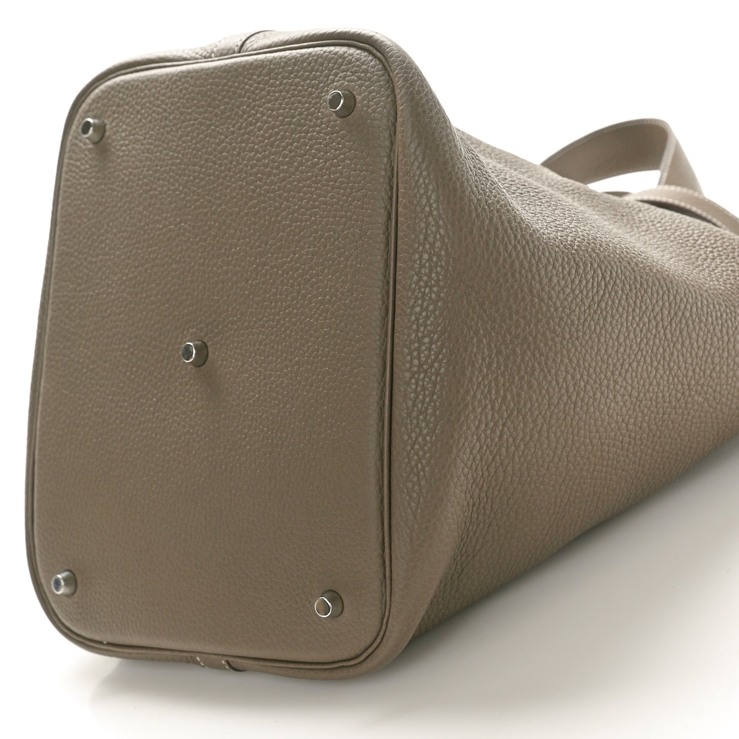 Taurillon Clemence Picotin Lock 26 GM Etoupe