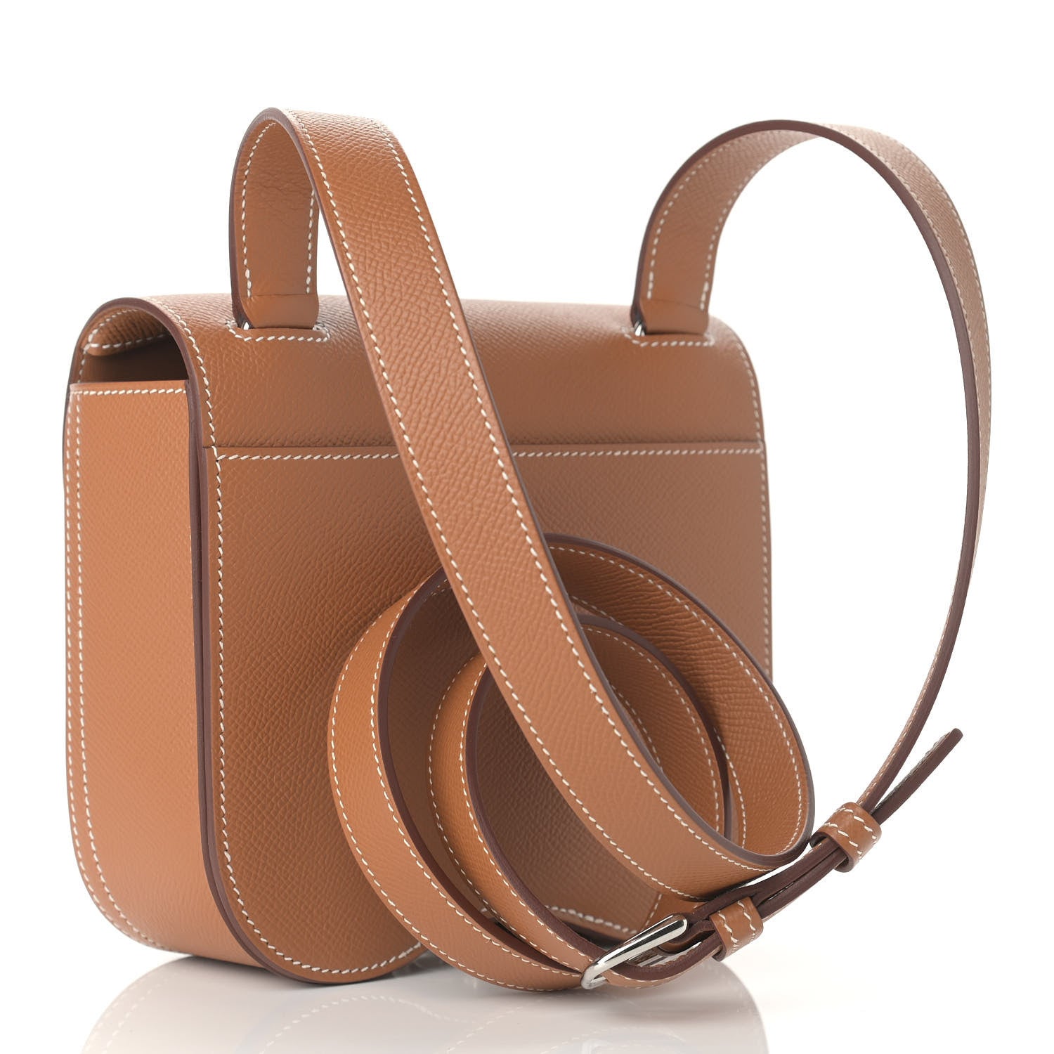Hermes Epsom Mini Della Cavalleria Gold 2 of 9