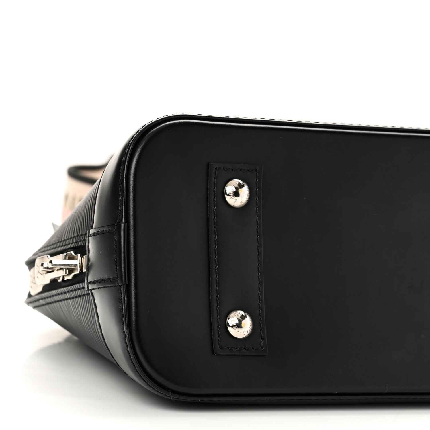 Louis Vuitton Epi Jacquard Alma BB Black 7 of 9