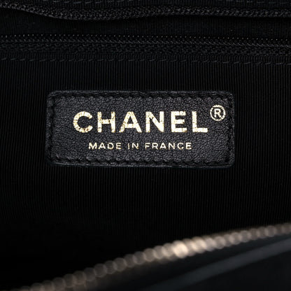 Chanel Calfskin Quilted Daily Chevron Camera Case Black 6 of 10