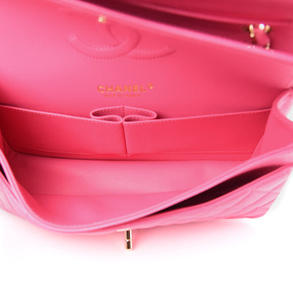 Chanel Caviar Quilted Medium Double Flap Pink 5 of 11