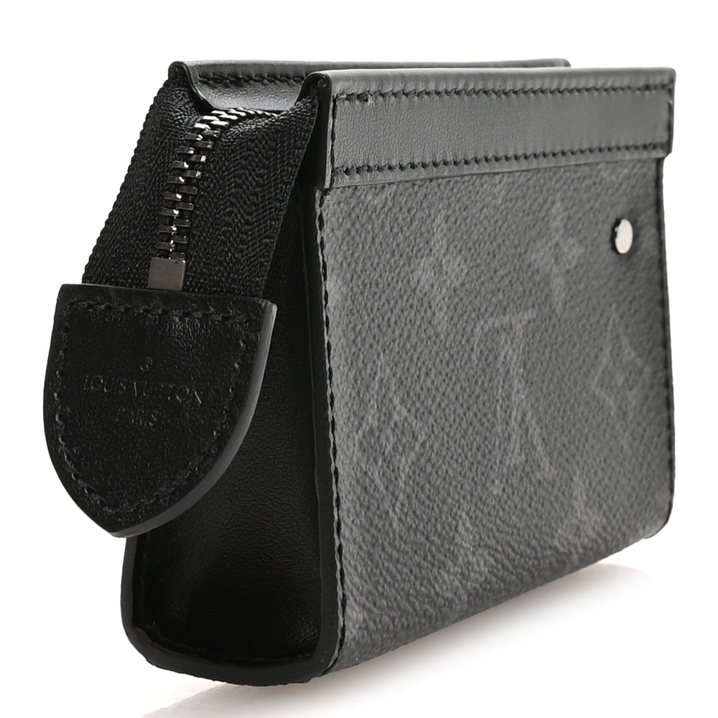 Monogram Eclipse Key Pouch Voyage