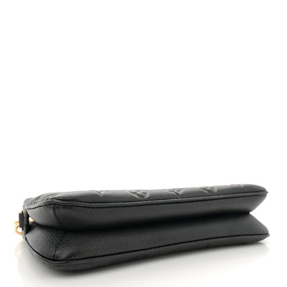 Louis Vuitton Empreinte Monogram Liv Pochette Black 4 of 10