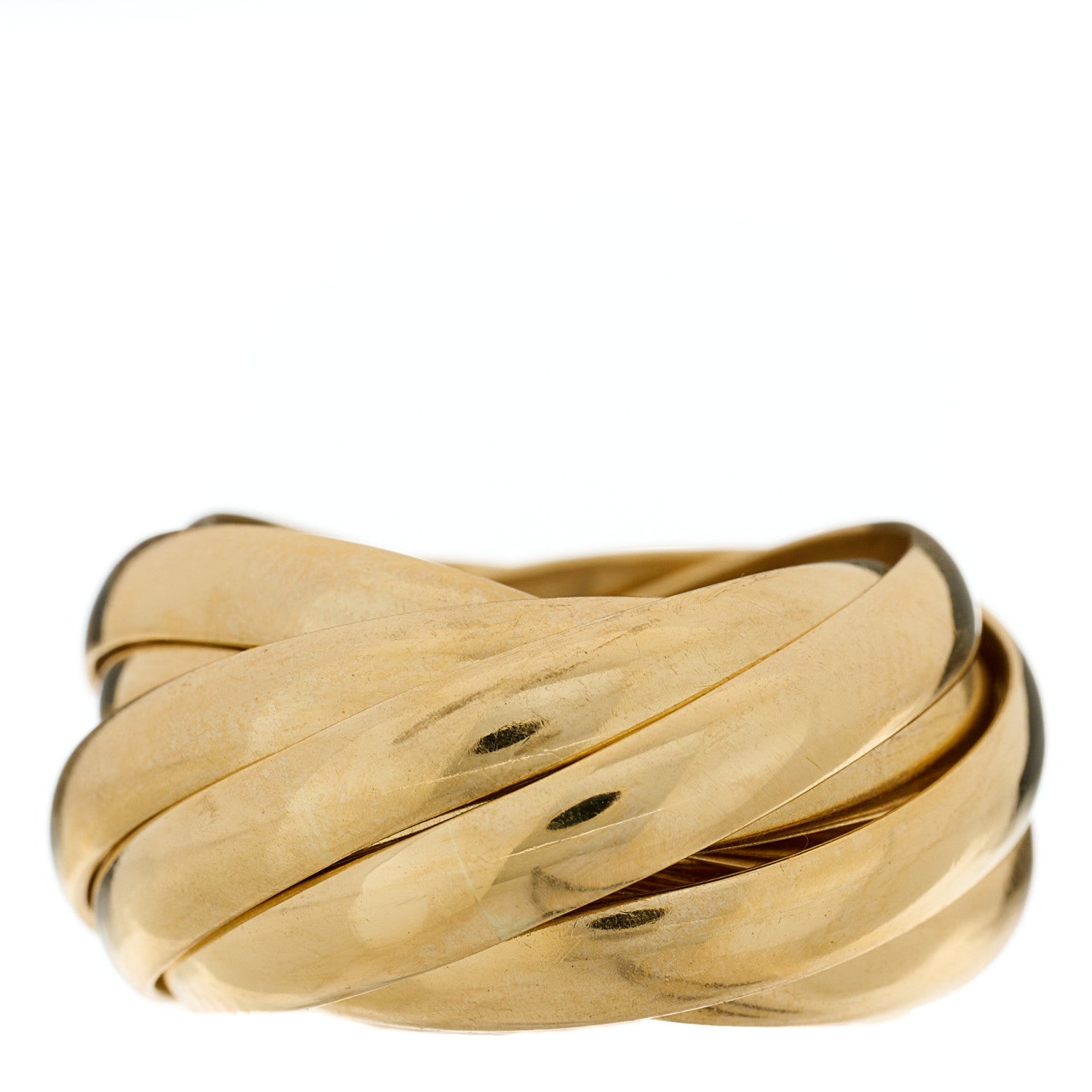 Tiffany 18K Yellow Gold Paloma's Melody Nine-Band Ring 60 9 2 of 8