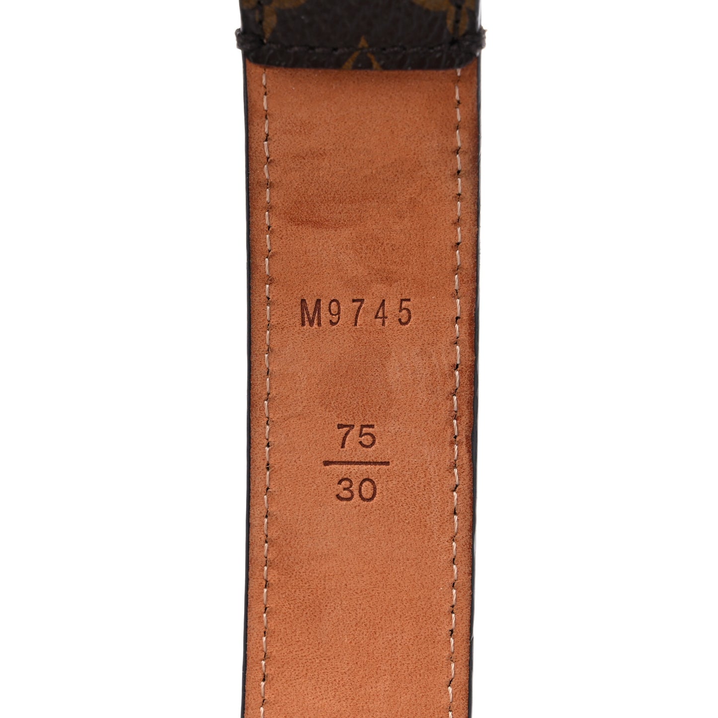 Monogram 30mm Belt 75 30