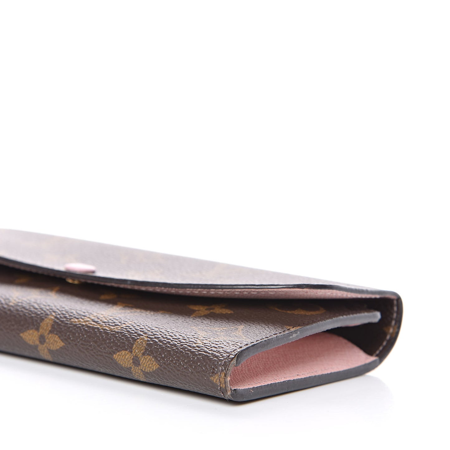 Monogram Emilie Wallet Rose Ballerine