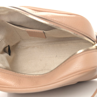 Gucci Pebbled Calfskin Small Soho Disco Bag Camelia 5 of 9
