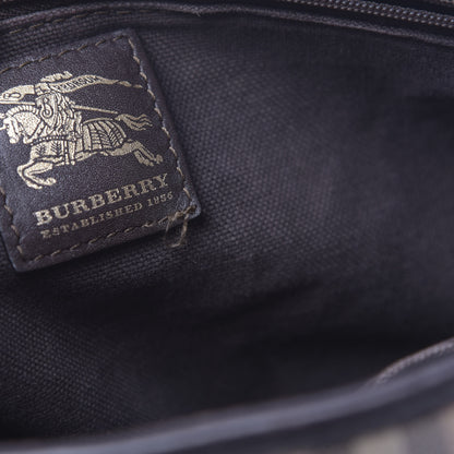 Burberry Haymarket Check Medium Regent Tote Chocolate 9 of 15
