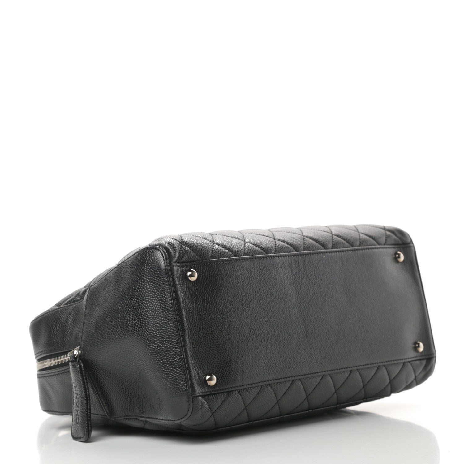 Chanel Caviar Quilted Bowler Black 4 of 11