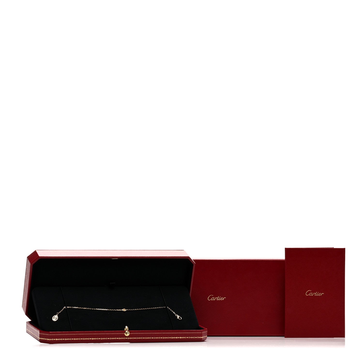 Cartier 18K Yellow Gold Diamond SM D'Amour Bracelet 4 of 4