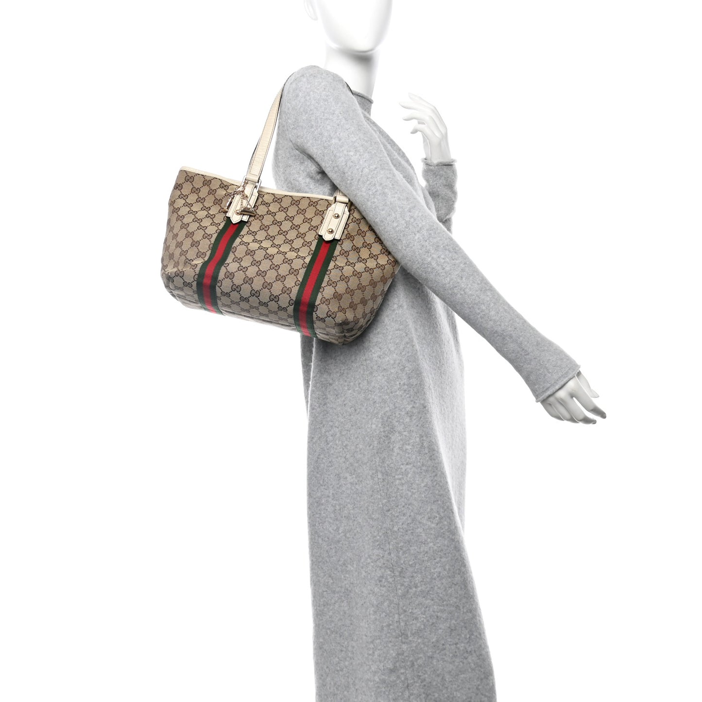 Monogram Medium Jolicoeur Tote White