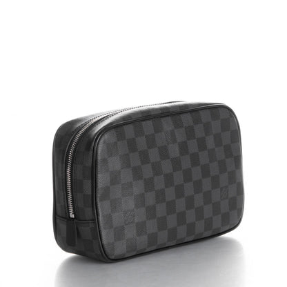 Louis Vuitton Damier Graphite Toilet Pouch GM 3 of 7