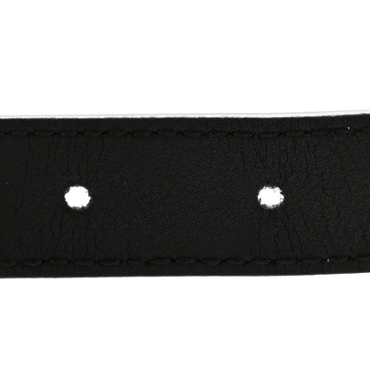 Gucci Calfskin Double G 20mm Belt 80 32 Black 6 of 8