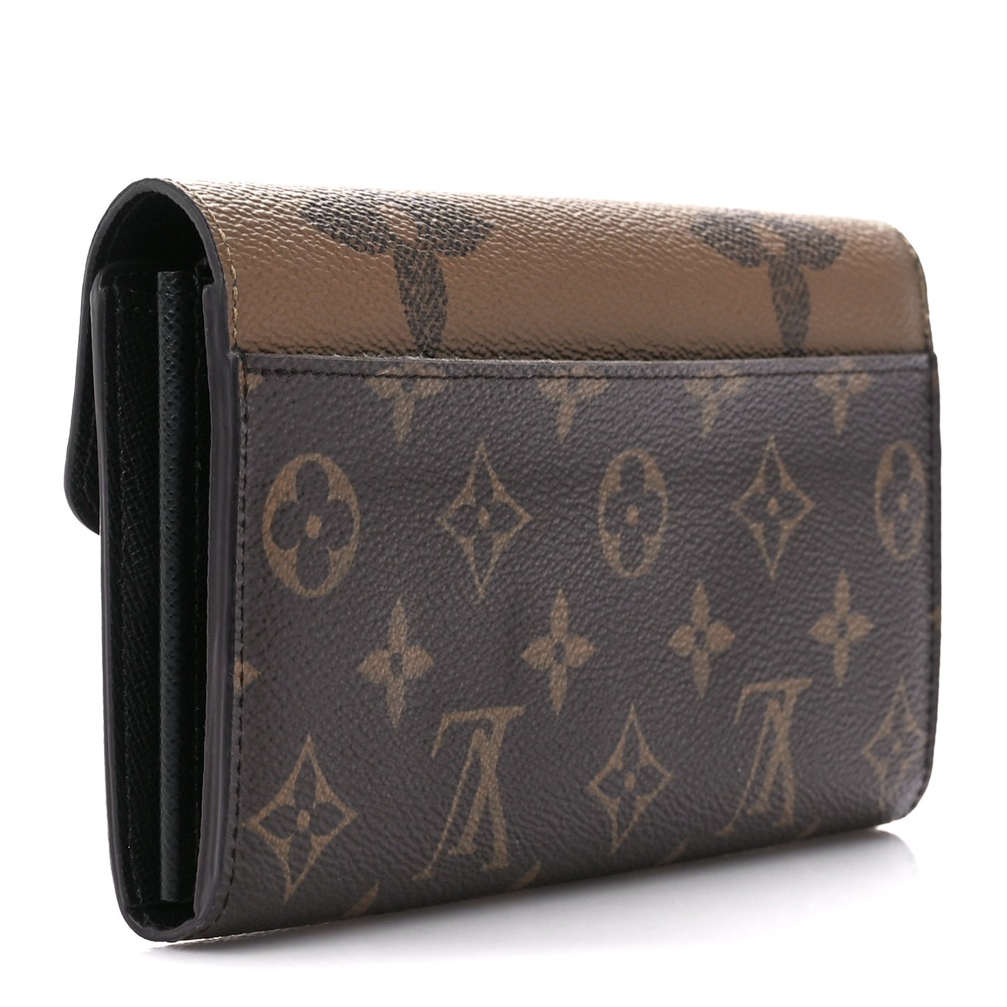 Reverse Monogram Giant Sarah Wallet