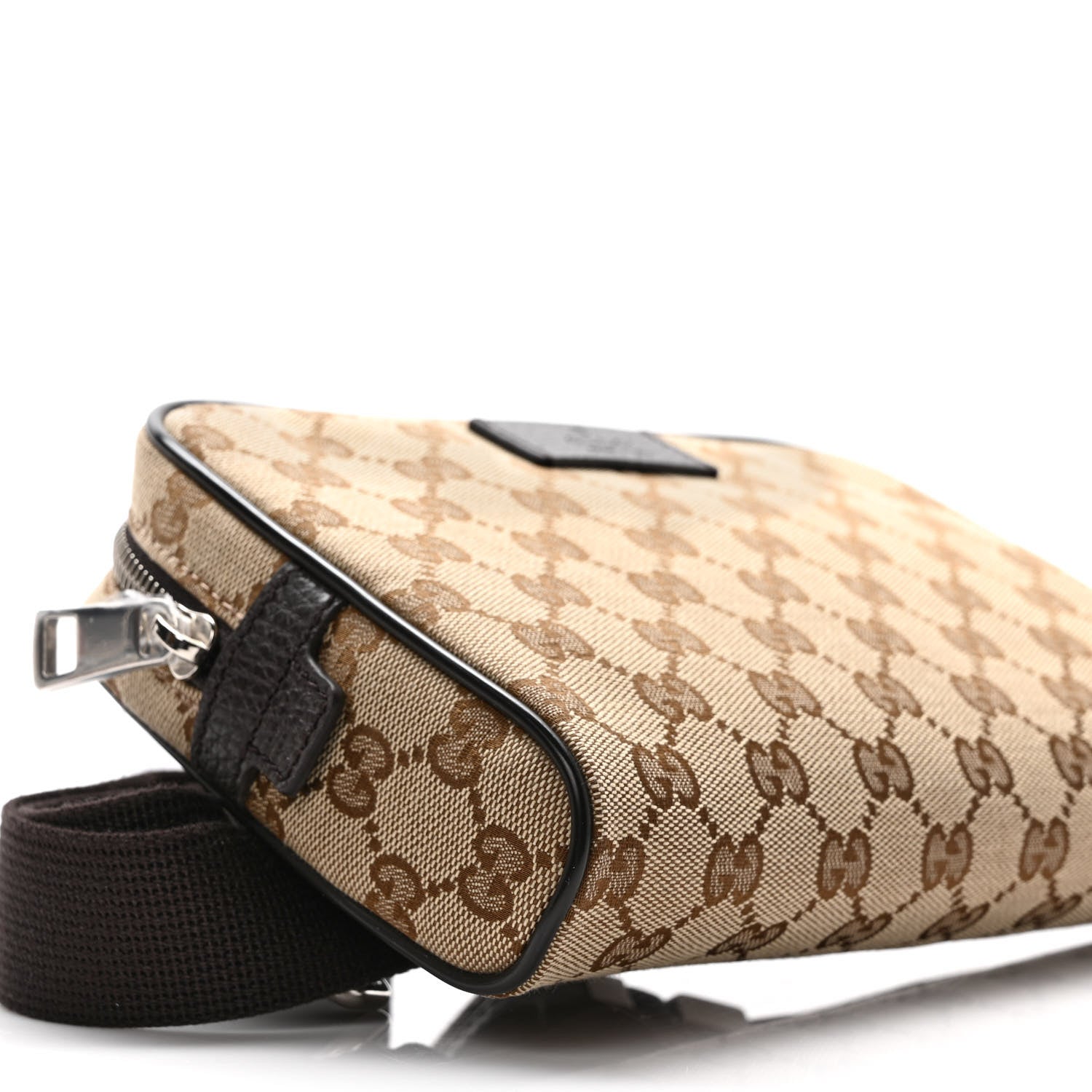 Gucci Monogram Belt Bag Dark Brown 8 of 9