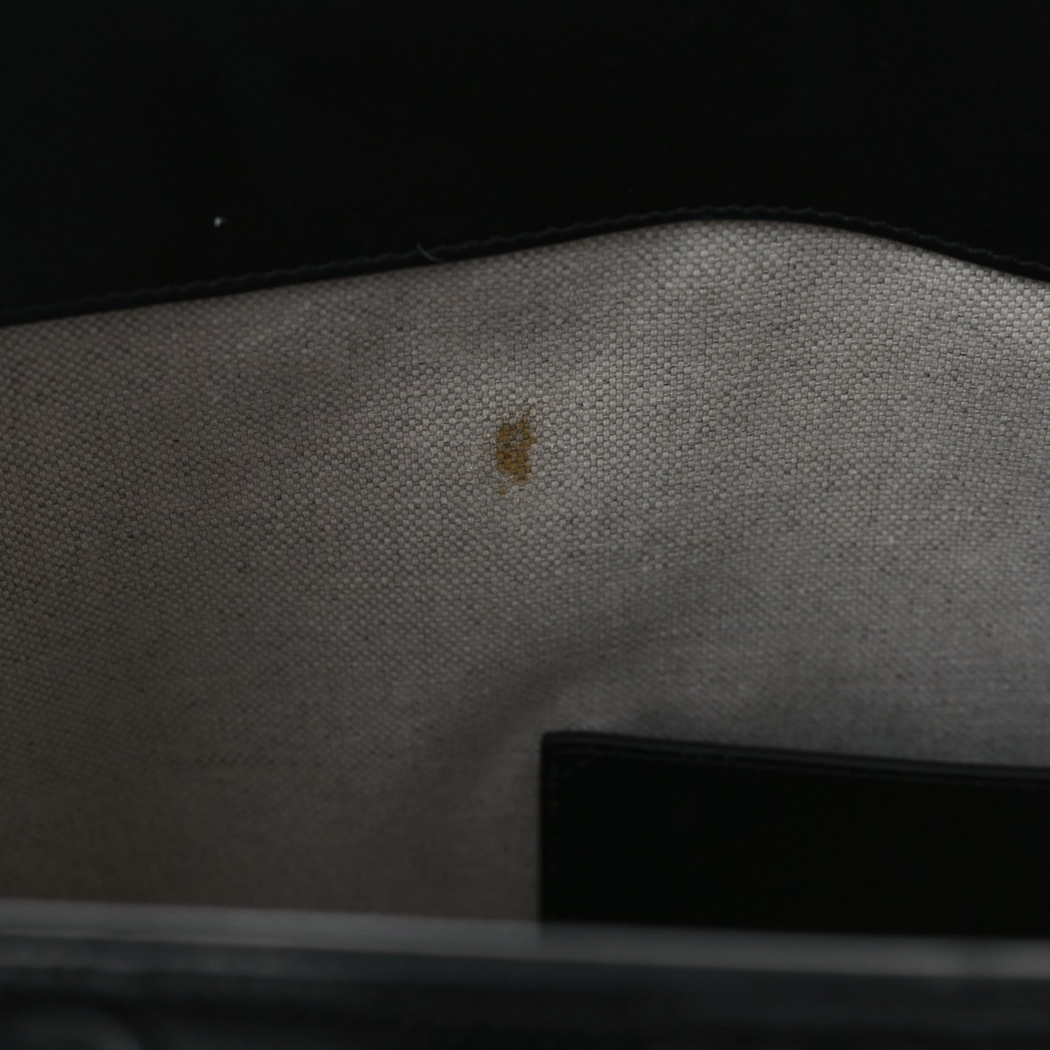 Gucci Calfskin GG Tennis Embossed Medium Tote Bag Black 10 of 11