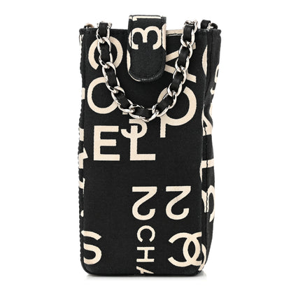 Chanel Canvas 31 Rue Cambon Phone Holder Black 1 of 10