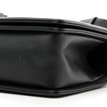 Chanel Calfskin Quilted Medium Boy Flap Black 10 of 13