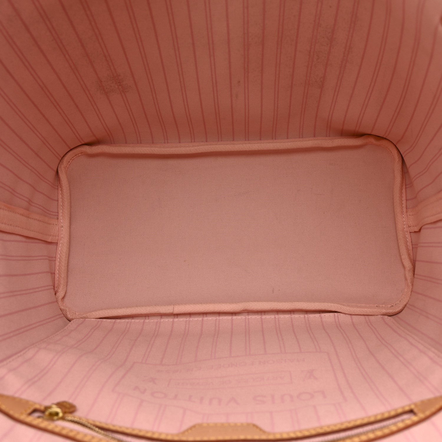 Louis Vuitton Damier Azur Neo Neverfull MM Rose Ballerine 6 of 21