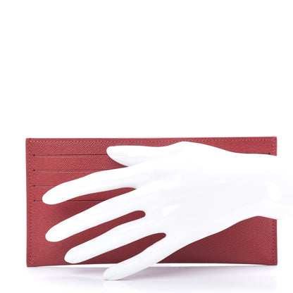 Louis Vuitton Calfskin Felicie Card Holder Insert Cherry 2 of 6
