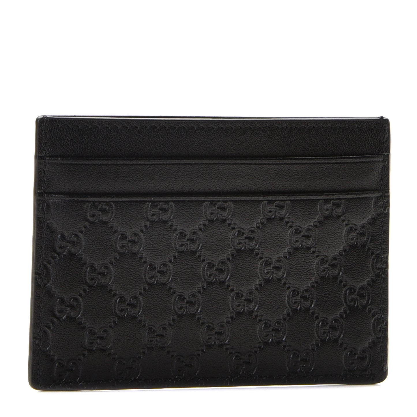 Microguccissima Card Holder Black
