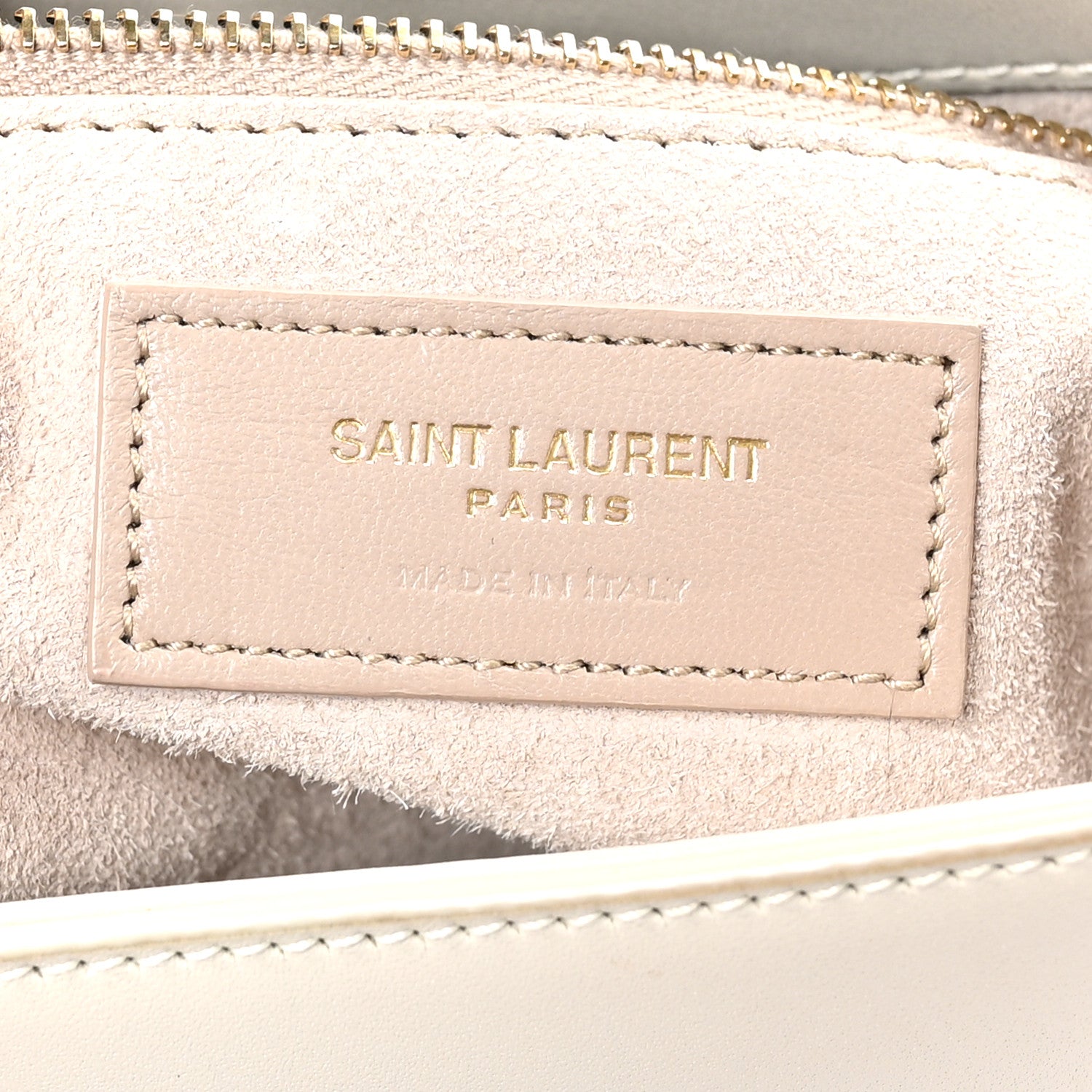 Saint Laurent Smooth Calfskin Le 5 A 7 Hobo Crema Soft 6 of 10