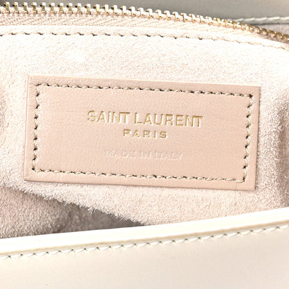 Saint Laurent Smooth Calfskin Le 5 A 7 Hobo Crema Soft 6 of 10
