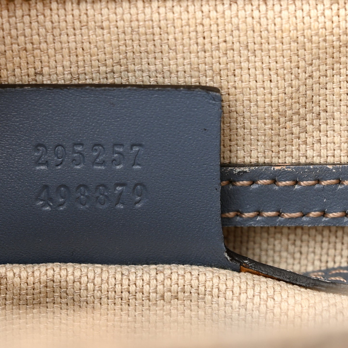 Monogram GG Supreme Stars Small Flat Messenger Bag Light Blue