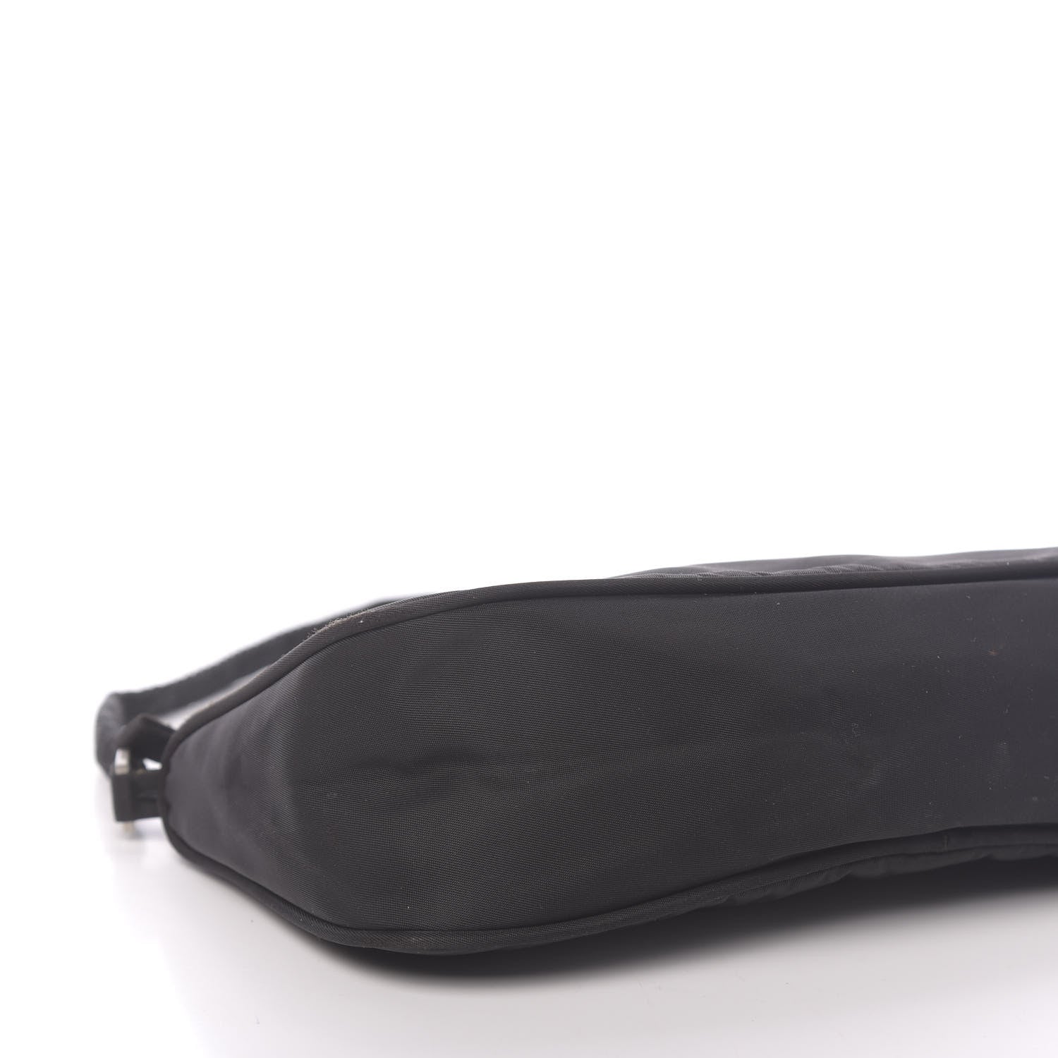 Prada Tessuto Nylon Pochette Bag Black 8 of 9