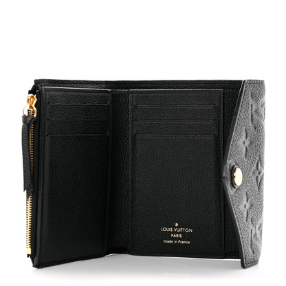 Louis Vuitton Empreinte Victorine Wallet Black 5 of 10