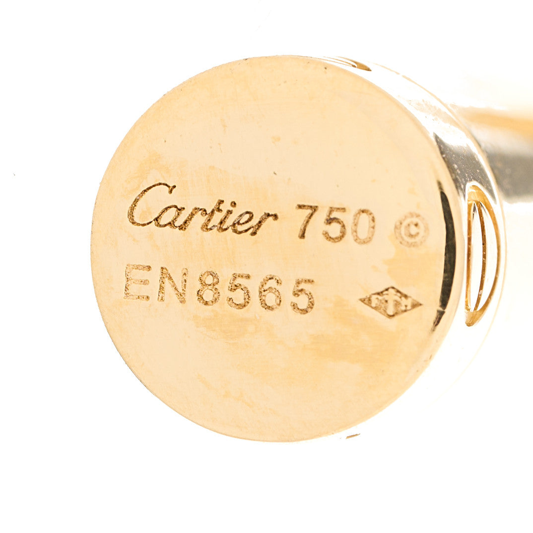 18K Yellow Gold LOVE Charm Pendant