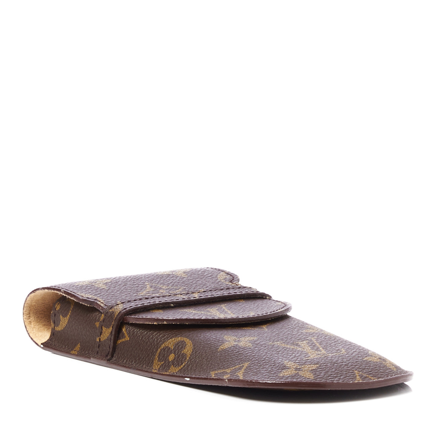 Louis Vuitton Monogram Glasses Sunglasses Case w Flap 3 of 7