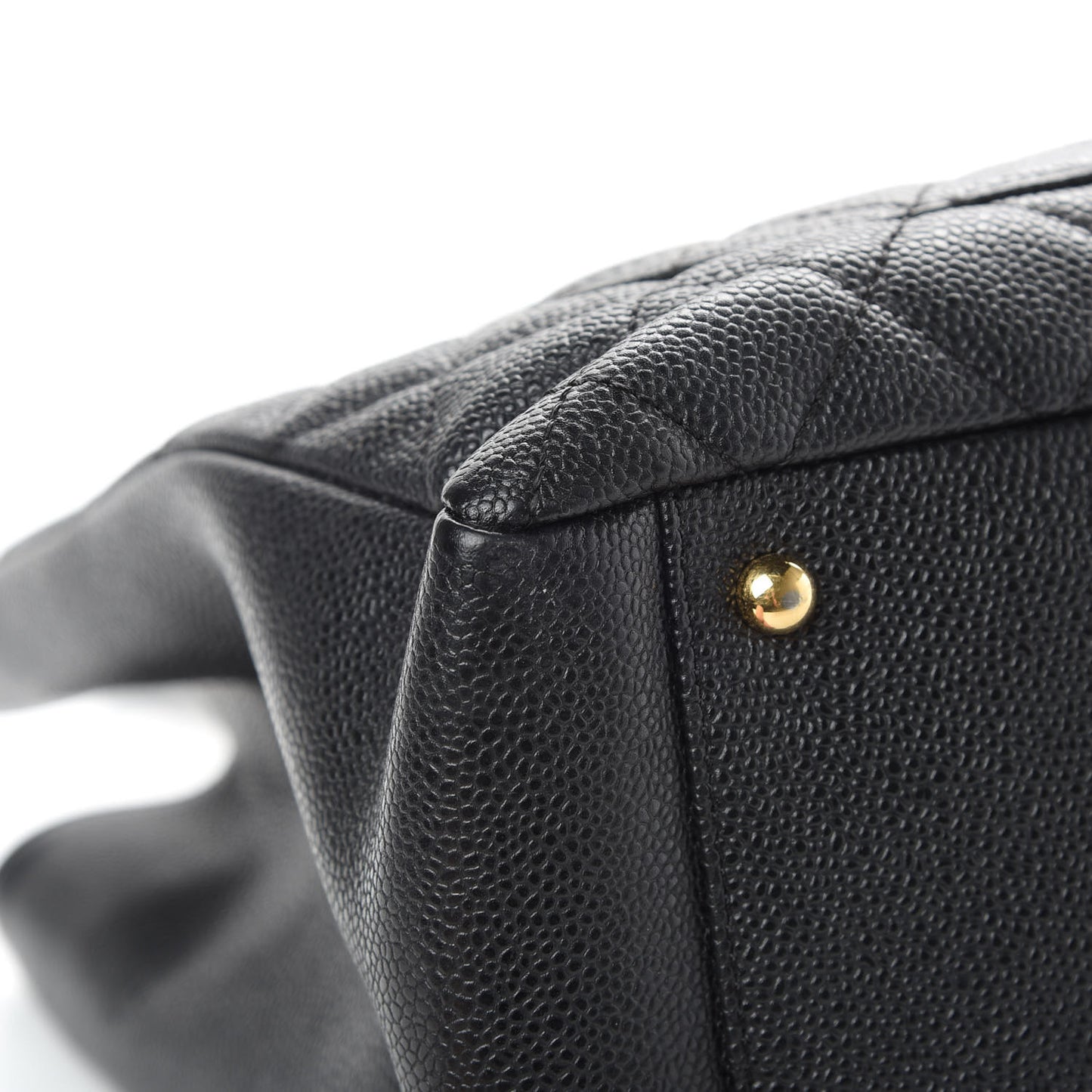 Caviar Quilted XL Grand Shopping Tote GST Black