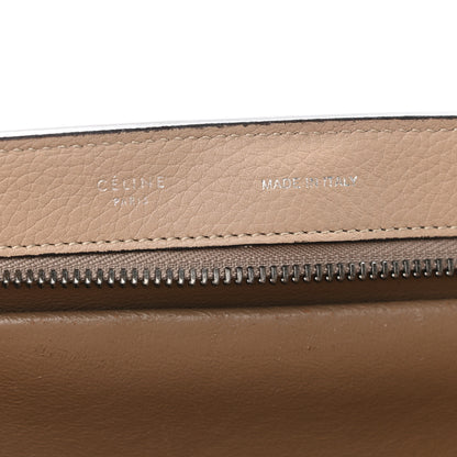 Celine Drummed Calfskin Suede Small Trapeze Dune 6 of 15