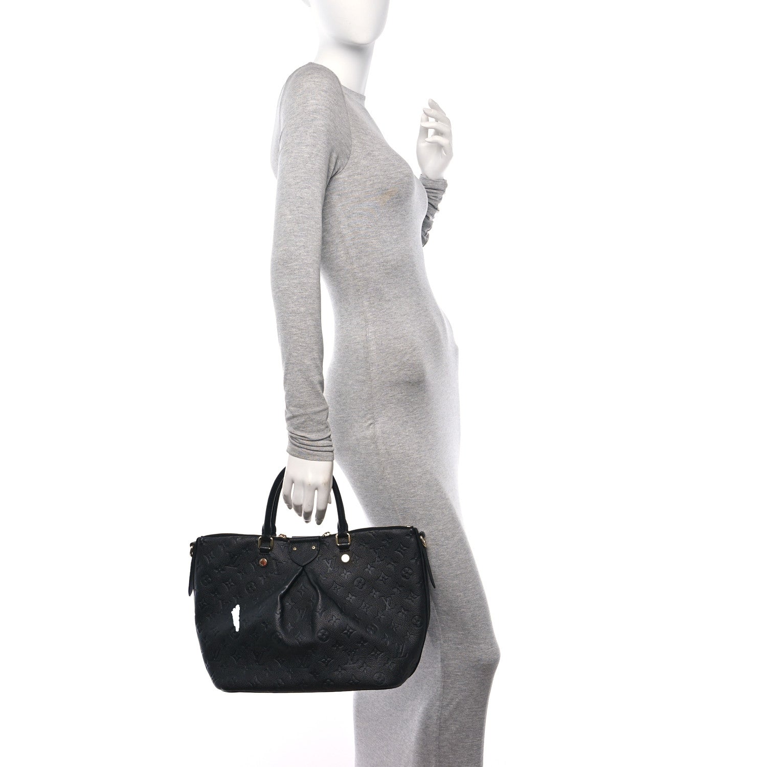 Louis Vuitton Empreinte Mazarine MM Black 3 of 11