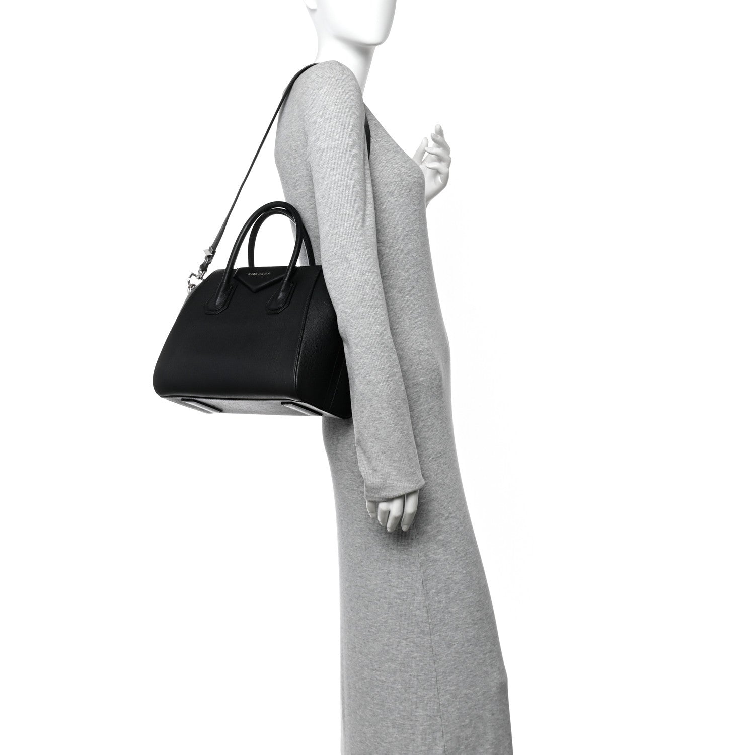 Givenchy Sugar Goatskin Small Antigona Black 2 of 10