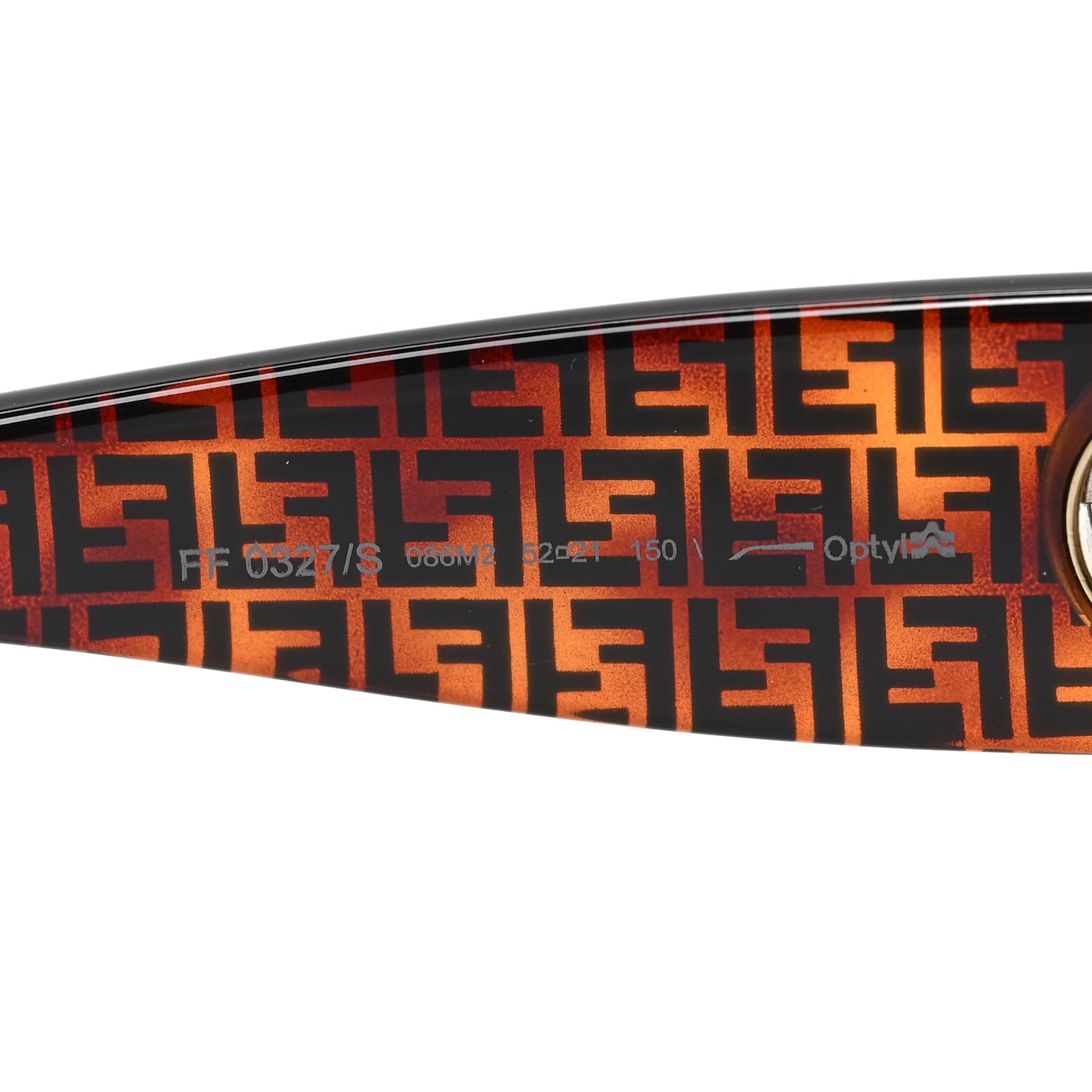 Acetate F is Fendi FF 51mm Cat Eye Sunglasses 0327/S Tortoise Camouflage