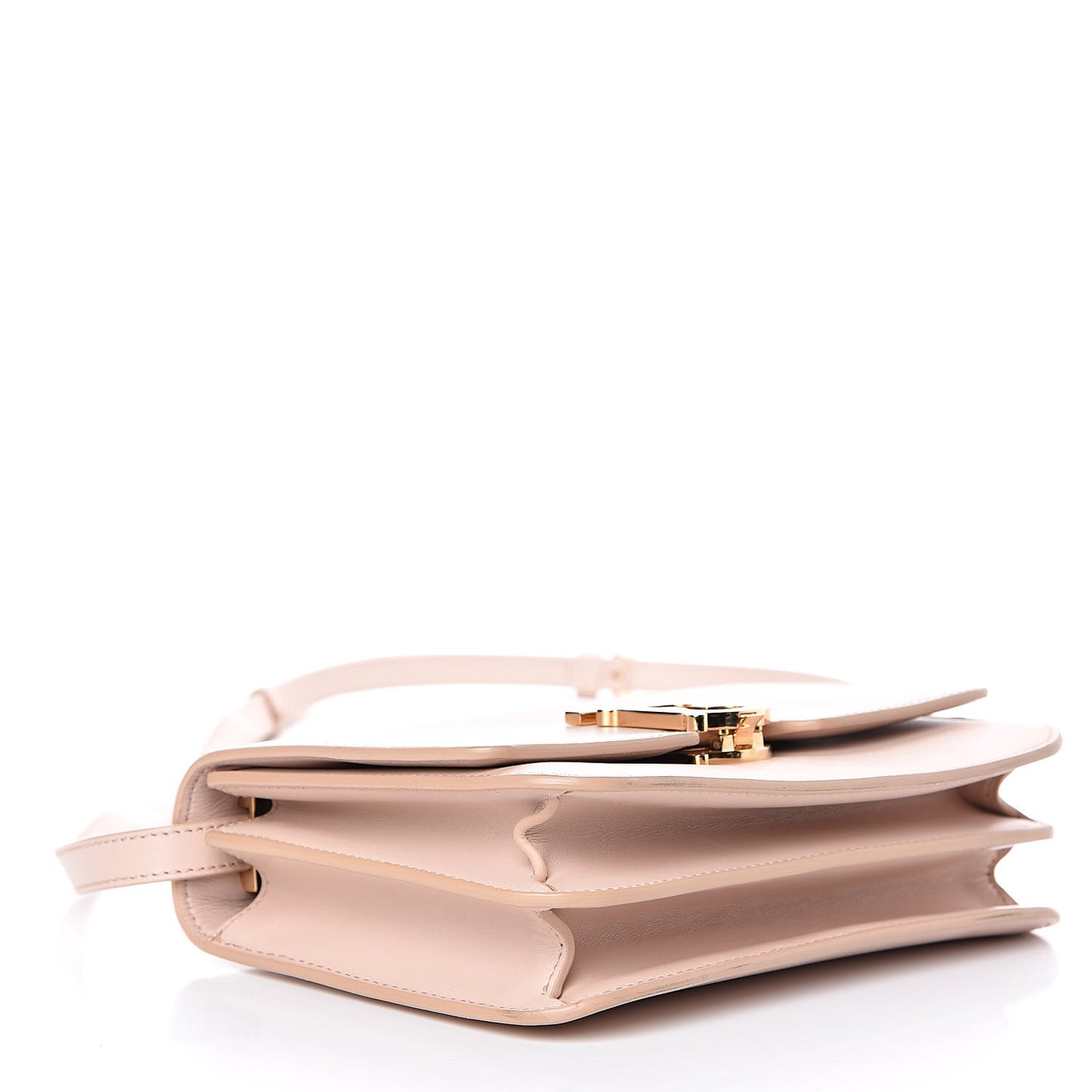 Calfskin Small TB Bag Rose Beige
