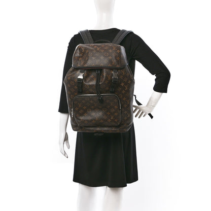 Louis Vuitton Monogram Macassar Zack Backpack 2 of 22