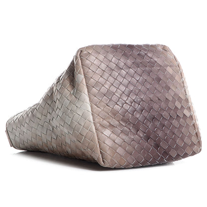 Bottega Veneta Nappa Intrecciato Small Nuance Bucket Ombre Tote Cigar 4 of 8