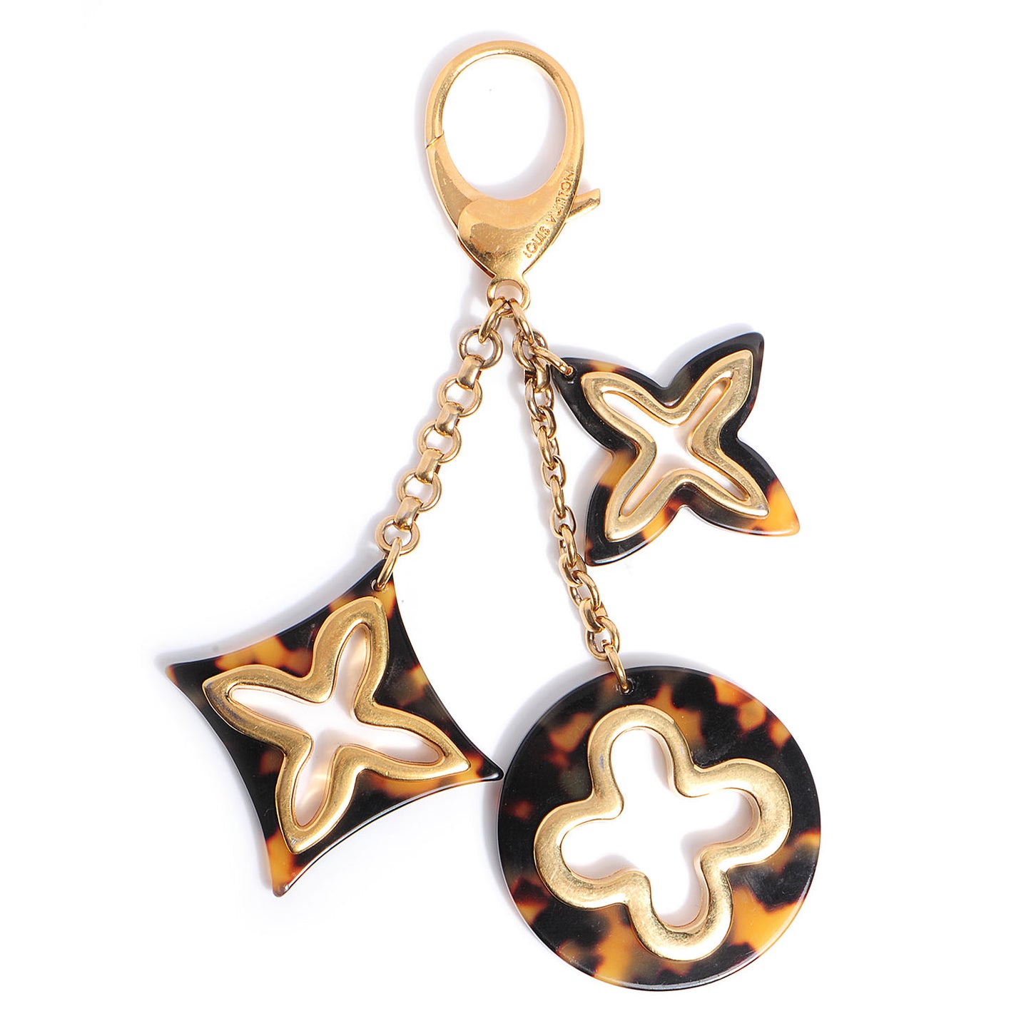 Insolence Bag Charm Ecaille