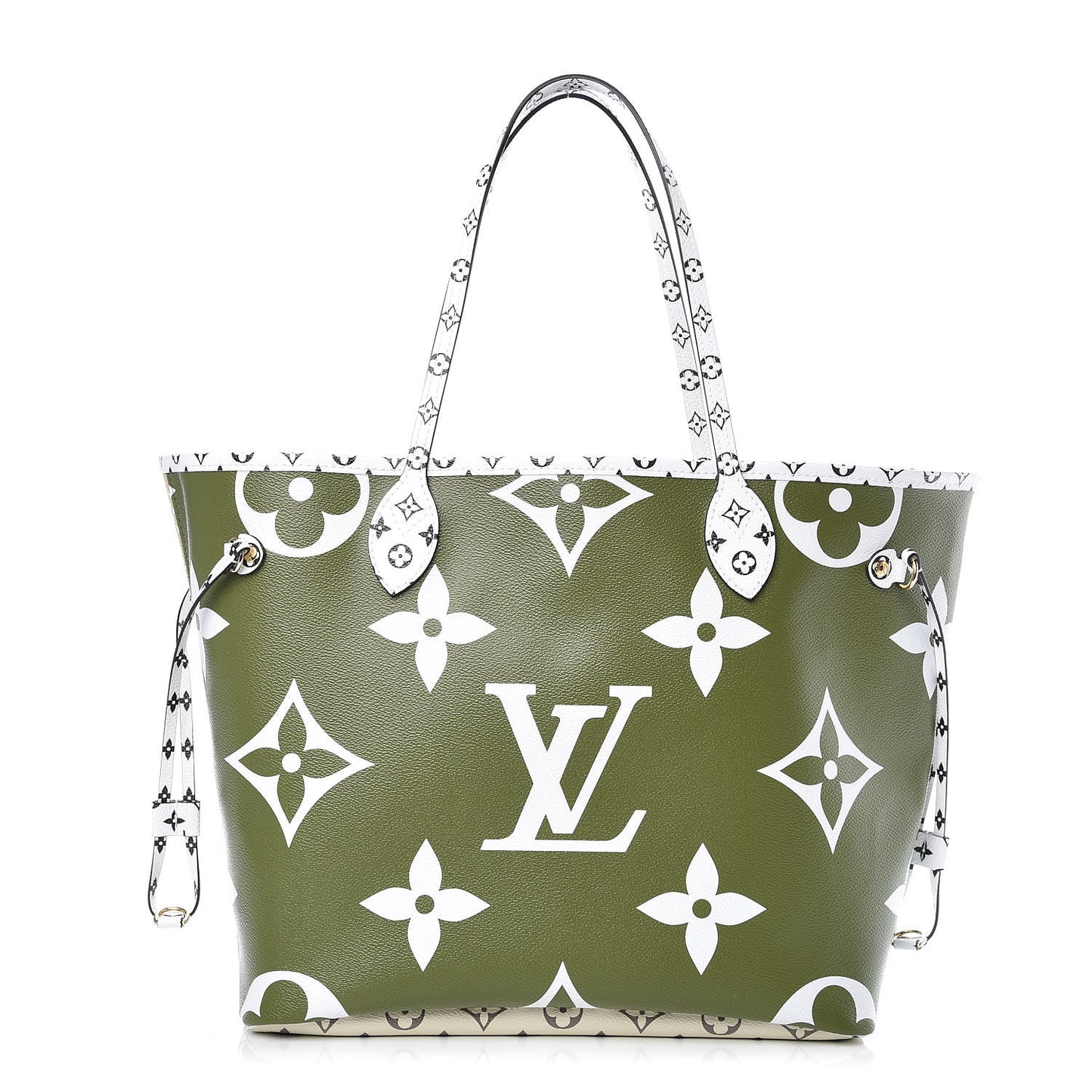 Monogram Giant Neverfull MM Kaki