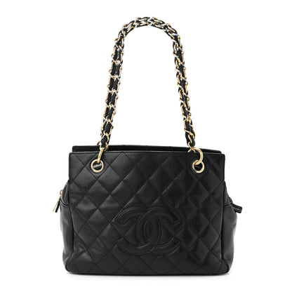 Chanel Caviar Quilted Petit Timeless Tote PTT Black 1 of 14
